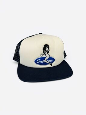 Supreme Pin Up Mesh Back Navy hat 22’ collection
